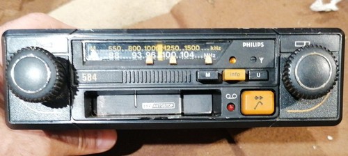 Autoradio oldtimer philips 584 - autoradio,