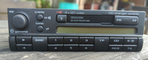 Autoradio kassette gamma iv - vw,