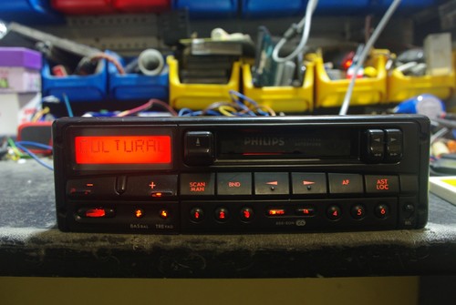 Oldtimer philips autoradio - philips,
