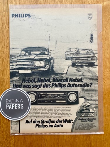 1973 philips autoradio - philips, auf