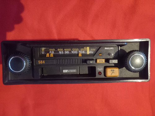 Autoradio oldtimer philips 584 - autoradio,