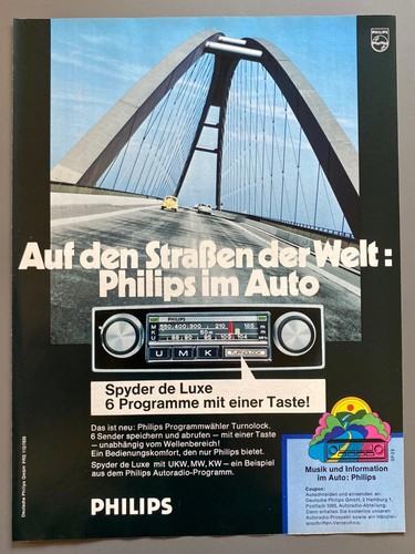 1971 philips autoradio - philips,